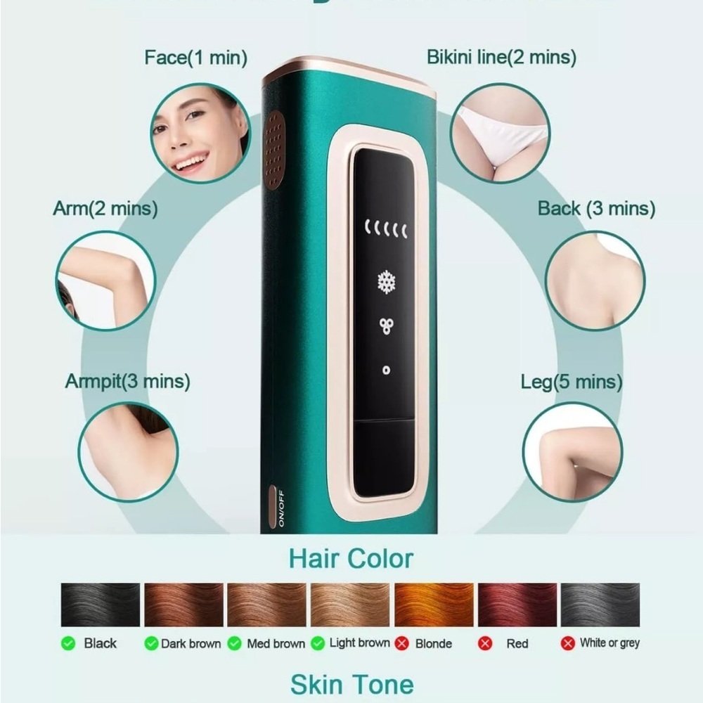 Pressy Hair Styling Tool in Green Box - Picture 3 of 11